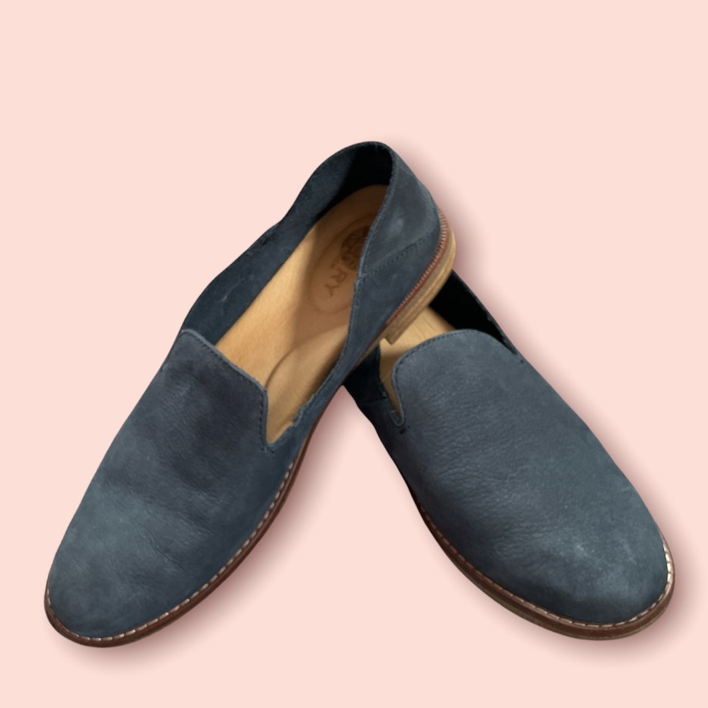 Sperry Seaport Levy Soft Leather Shoe - Navy